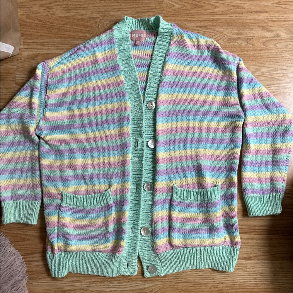 Show Me Your MuMu Striped 3 piece- Pastel Hues - Picture 9 of 12